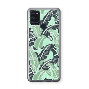 CaseCompany This Sh*t Is Bananas: Samsung Galaxy A21s Transparant Hoesje