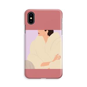 CaseCompany Cosy: iPhone X Volledig Geprint Hoesje