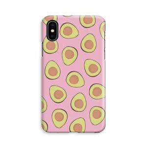 CaseCompany Dancing avocados: iPhone X Volledig Geprint Hoesje