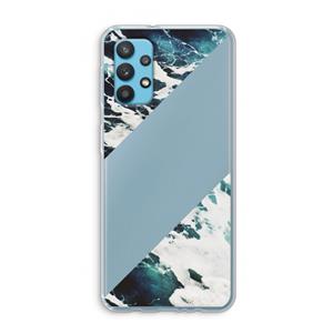CaseCompany Golven: Samsung Galaxy A32 4G Transparant Hoesje