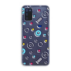 CaseCompany 8-bit N°9: Samsung Galaxy A03s Transparant Hoesje