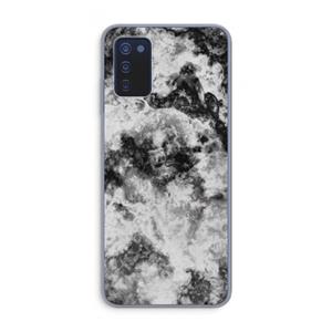 CaseCompany Onweer: Samsung Galaxy A03s Transparant Hoesje