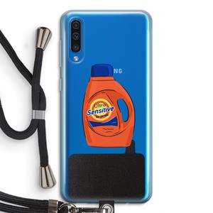 CaseCompany Ultra Sensitive: Samsung Galaxy A50 Transparant Hoesje met koord