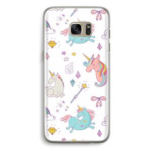 CaseCompany Fantasiewereld: Samsung Galaxy S7 Edge Transparant Hoesje