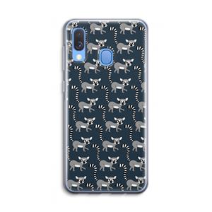 CaseCompany Makis: Samsung Galaxy A40 Transparant Hoesje