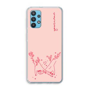 CaseCompany Best Friends: Samsung Galaxy A32 4G Transparant Hoesje