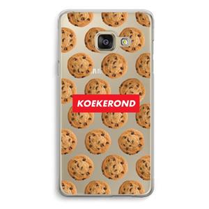 CaseCompany Koekerond: Samsung A3 (2017) Transparant Hoesje