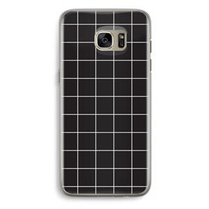 CaseCompany Rooster 2: Samsung Galaxy S7 Edge Transparant Hoesje