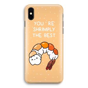 CaseCompany You're Shrimply The Best: iPhone Xs Volledig Geprint Hoesje
