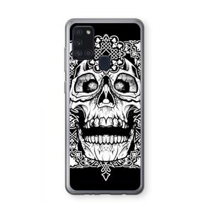 CaseCompany Seek & Destroy: Samsung Galaxy A21s Transparant Hoesje