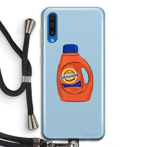 CaseCompany Ultra Sensitive: Samsung Galaxy A50 Transparant Hoesje met koord