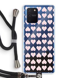CaseCompany Ass 'n Titties: Samsung Galaxy Note 10 Lite Transparant Hoesje met koord