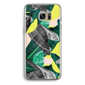 CaseCompany Fantasie jungle: Samsung Galaxy S7 Edge Transparant Hoesje