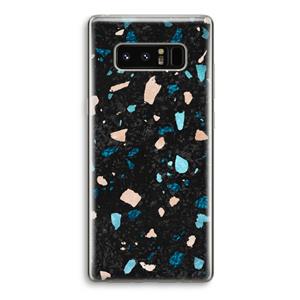 CaseCompany Terrazzo N°11: Samsung Galaxy Note 8 Transparant Hoesje