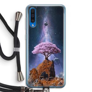 CaseCompany Ambition: Samsung Galaxy A50 Transparant Hoesje met koord