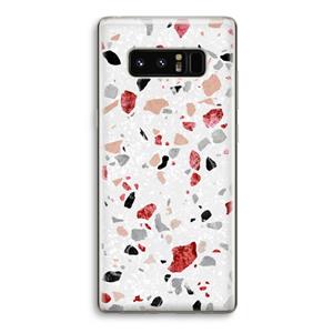 CaseCompany Terrazzo N°12: Samsung Galaxy Note 8 Transparant Hoesje