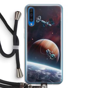 CaseCompany Examiner: Samsung Galaxy A50 Transparant Hoesje met koord