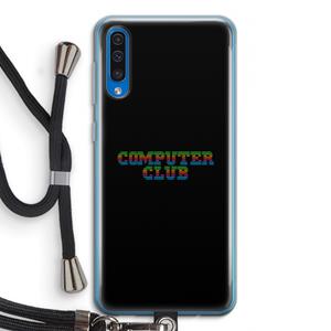 CaseCompany Retro: Samsung Galaxy A50 Transparant Hoesje met koord
