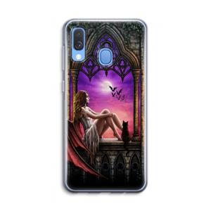 CaseCompany Kinderen van de nacht: Samsung Galaxy A40 Transparant Hoesje