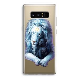 CaseCompany Child Of Light: Samsung Galaxy Note 8 Transparant Hoesje