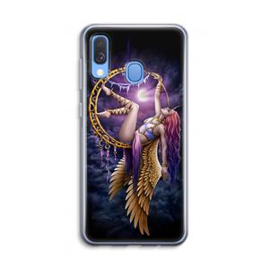 CaseCompany Aerial Angel: Samsung Galaxy A40 Transparant Hoesje