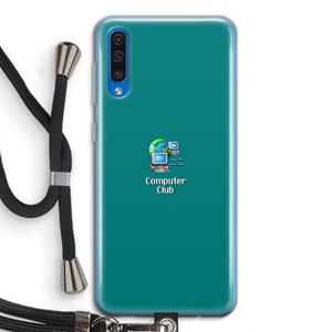 CaseCompany Win98: Samsung Galaxy A50 Transparant Hoesje met koord