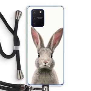 CaseCompany Daisy: Samsung Galaxy Note 10 Lite Transparant Hoesje met koord