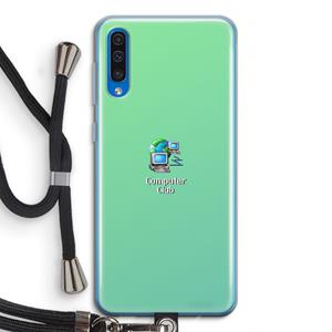 CaseCompany Win98: Samsung Galaxy A50 Transparant Hoesje met koord
