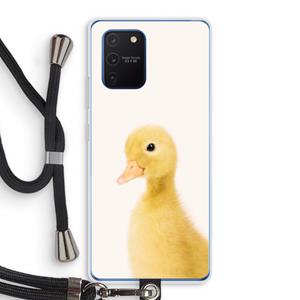 CaseCompany Duke: Samsung Galaxy Note 10 Lite Transparant Hoesje met koord