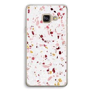 CaseCompany Terrazzo N°9: Samsung A3 (2017) Transparant Hoesje