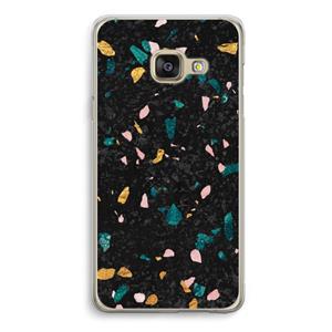 CaseCompany Terrazzo N°10: Samsung A3 (2017) Transparant Hoesje