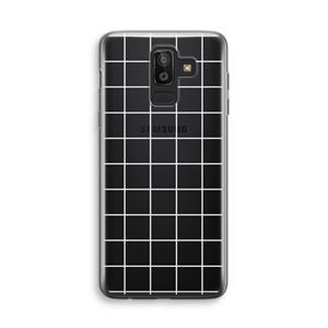 CaseCompany Rooster 2: Samsung Galaxy J8 (2018) Transparant Hoesje