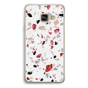 CaseCompany Terrazzo N°12: Samsung A3 (2017) Transparant Hoesje