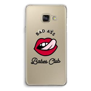 CaseCompany Badass Babes Club: Samsung A3 (2017) Transparant Hoesje