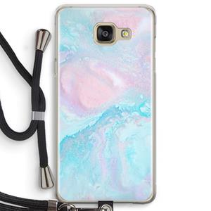 CaseCompany Fantasie pastel: Samsung Galaxy A5 (2016) Transparant Hoesje met koord