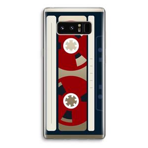 CaseCompany Here's your tape: Samsung Galaxy Note 8 Transparant Hoesje
