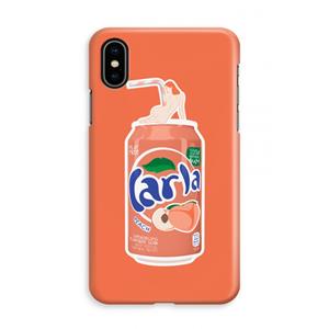 CaseCompany S(peach)less: iPhone Xs Volledig Geprint Hoesje