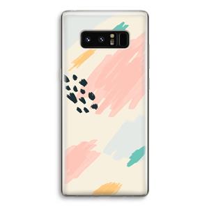 CaseCompany Sunday Chillings: Samsung Galaxy Note 8 Transparant Hoesje