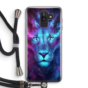 CaseCompany Firstborn: Samsung Galaxy J8 (2018) Transparant Hoesje met koord