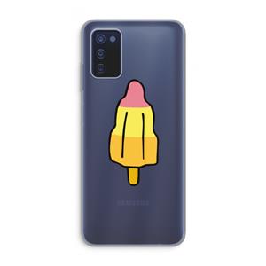 CaseCompany Raketijsje: Samsung Galaxy A03s Transparant Hoesje