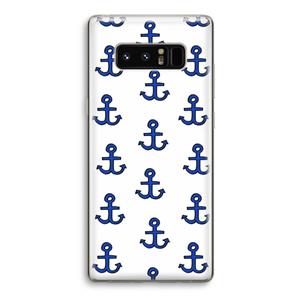 CaseCompany Ankers: Samsung Galaxy Note 8 Transparant Hoesje