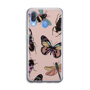 CaseCompany Tiny Bugs: Samsung Galaxy A40 Transparant Hoesje