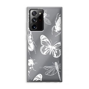 CaseCompany Tiny Bugs: Samsung Galaxy Note 20 Ultra / Note 20 Ultra 5G Transparant Hoesje