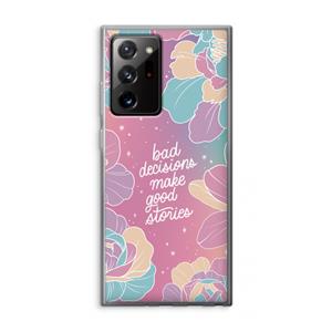 CaseCompany Good stories: Samsung Galaxy Note 20 Ultra / Note 20 Ultra 5G Transparant Hoesje