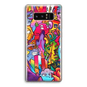 CaseCompany Dreams: Samsung Galaxy Note 8 Transparant Hoesje