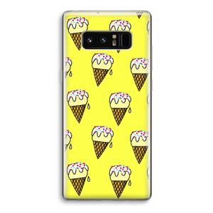 CaseCompany Isjes: Samsung Galaxy Note 8 Transparant Hoesje