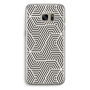 CaseCompany Magic pattern: Samsung Galaxy S7 Edge Transparant Hoesje