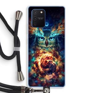 CaseCompany Aurowla: Samsung Galaxy Note 10 Lite Transparant Hoesje met koord