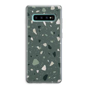 CaseCompany Terrazzo N°19: Samsung Galaxy S10 Plus Transparant Hoesje