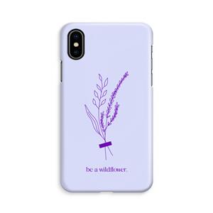 CaseCompany Be a wildflower: iPhone X Volledig Geprint Hoesje